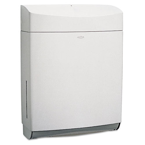 Bobrick wholesale. Matrix Series Surface-mounted Paper Towel Dispenser, 11.5 X 4.75 X 15.25, Gray. HSD Wholesale: Janitorial Supplies, Breakroom Supplies, Office Supplies.