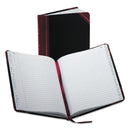 Boorum & Pease® wholesale. Record-account Book, Record Rule, Black-red, 150 Pages, 9 5-8 X 7 5-8. HSD Wholesale: Janitorial Supplies, Breakroom Supplies, Office Supplies.