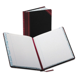 Boorum & Pease® wholesale. Record-account Book, Record Rule, Black-red, 300 Pages, 9 5-8 X 7 5-8. HSD Wholesale: Janitorial Supplies, Breakroom Supplies, Office Supplies.