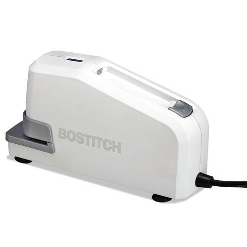 Bostitch® wholesale. Impulse 30 Electric Stapler, 30-sheet Capacity, White. HSD Wholesale: Janitorial Supplies, Breakroom Supplies, Office Supplies.