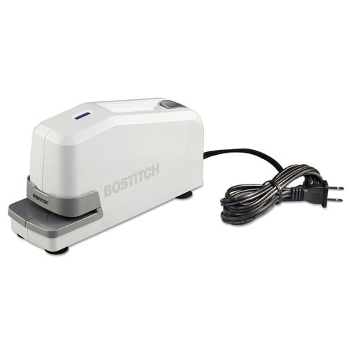 Bostitch® wholesale. Impulse 30 Electric Stapler, 30-sheet Capacity, White. HSD Wholesale: Janitorial Supplies, Breakroom Supplies, Office Supplies.