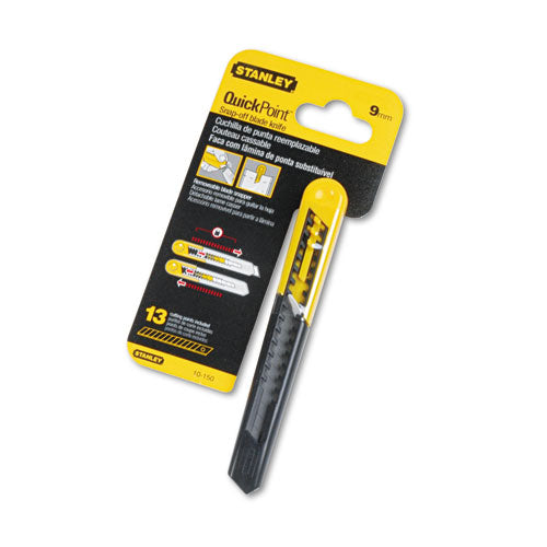 Stanley® wholesale. Stanley Straight Handle Knife W-retractable 13 Point Snap-off Blade, Yellow-gray. HSD Wholesale: Janitorial Supplies, Breakroom Supplies, Office Supplies.