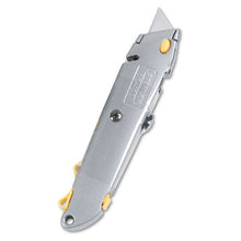 Load image into Gallery viewer, Stanley® wholesale. Stanley Quick-change Utility Knife With Retractable Blade And Twine Cutter, Gray. HSD Wholesale: Janitorial Supplies, Breakroom Supplies, Office Supplies.