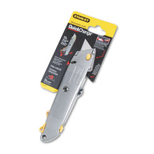 Load image into Gallery viewer, Stanley® wholesale. Stanley Quick-change Utility Knife With Retractable Blade And Twine Cutter, Gray. HSD Wholesale: Janitorial Supplies, Breakroom Supplies, Office Supplies.