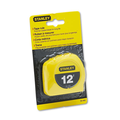 Stanley Bostitch® wholesale. Stanley Bostitch Power Return Tape Measure W-belt Clip, 1-2" X 12ft, Yellow. HSD Wholesale: Janitorial Supplies, Breakroom Supplies, Office Supplies.