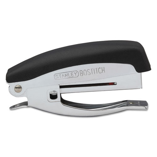 Bostitch® wholesale. Deluxe Hand-held Stapler, 20-sheet Capacity, Black. HSD Wholesale: Janitorial Supplies, Breakroom Supplies, Office Supplies.