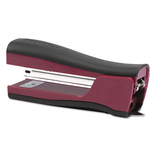 Bostitch® wholesale. Dynamo Stapler, 20-sheet Capacity, Wine Metallic. HSD Wholesale: Janitorial Supplies, Breakroom Supplies, Office Supplies.