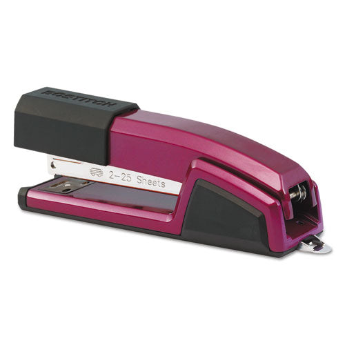 Bostitch® wholesale. Epic Stapler, 25-sheet Capacity, Magenta. HSD Wholesale: Janitorial Supplies, Breakroom Supplies, Office Supplies.