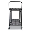 Bostitch® wholesale. Stowaway Folding Carts, 2 Shelves, 29.63w X 37.25d X 18h, Black, 250 Lb Capacity. HSD Wholesale: Janitorial Supplies, Breakroom Supplies, Office Supplies.