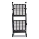 Bostitch® wholesale. Stowaway Folding Carts, 2 Shelves, 29.63w X 37.25d X 18h, Black, 250 Lb Capacity. HSD Wholesale: Janitorial Supplies, Breakroom Supplies, Office Supplies.