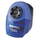Bostitch® wholesale. Quietsharp 6 Classroom Electric Pencil Sharpener, Ac-powered, 6.13" X 10.69" X 9", Blue. HSD Wholesale: Janitorial Supplies, Breakroom Supplies, Office Supplies.