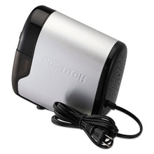 Load image into Gallery viewer, Bostitch® wholesale. Quietsharp Glow Classroom Electric Pencil Sharpener, Ac-powered, 6.13&quot; X 10.69&quot; X 9&quot;, Silver-black. HSD Wholesale: Janitorial Supplies, Breakroom Supplies, Office Supplies.