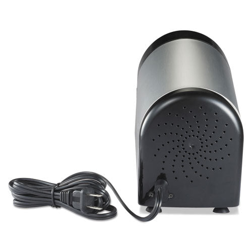 Bostitch® wholesale. Quietsharp Glow Classroom Electric Pencil Sharpener, Ac-powered, 6.13" X 10.69" X 9", Silver-black. HSD Wholesale: Janitorial Supplies, Breakroom Supplies, Office Supplies.