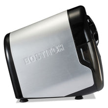 Load image into Gallery viewer, Bostitch® wholesale. Quietsharp Glow Classroom Electric Pencil Sharpener, Ac-powered, 6.13&quot; X 10.69&quot; X 9&quot;, Silver-black. HSD Wholesale: Janitorial Supplies, Breakroom Supplies, Office Supplies.