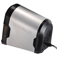 Load image into Gallery viewer, Bostitch® wholesale. Super Pro Glow Commercial Electric Pencil Sharpener, Ac-powered, 6.13&quot; X 10.63&quot; X 9&quot;, Black-silver. HSD Wholesale: Janitorial Supplies, Breakroom Supplies, Office Supplies.