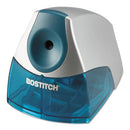 Bostitch® wholesale. Personal Electric Pencil Sharpener, Ac-powered, 4.25" X 8.4" X 4", Blue. HSD Wholesale: Janitorial Supplies, Breakroom Supplies, Office Supplies.