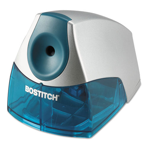 Bostitch® wholesale. Personal Electric Pencil Sharpener, Ac-powered, 4.25" X 8.4" X 4", Blue. HSD Wholesale: Janitorial Supplies, Breakroom Supplies, Office Supplies.