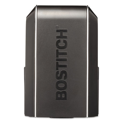 Bostitch® wholesale. Vertical Electric Pencil Sharpener, Ac-powered, 4.5" X 3.75" X 5.5", Black. HSD Wholesale: Janitorial Supplies, Breakroom Supplies, Office Supplies.