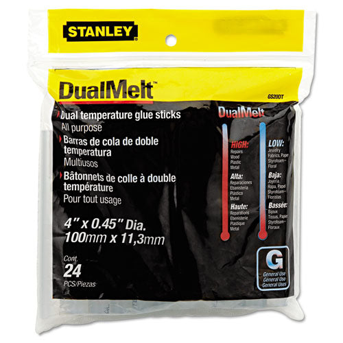 Stanley® wholesale. Stanley Dual Temperature Glue Sticks, 0.45