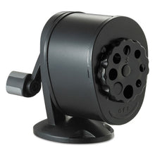 Load image into Gallery viewer, Bostitch® wholesale. Antimicrobial Manual Pencil Sharpener, Manual, 5.44&quot; X 2.69&quot; X 4.33&quot;, Black. HSD Wholesale: Janitorial Supplies, Breakroom Supplies, Office Supplies.