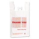 Barnes Paper Company wholesale. Plastic Thank-you T-sack, 2 Mil, 4" X 15", White, 2,000-carton. HSD Wholesale: Janitorial Supplies, Breakroom Supplies, Office Supplies.