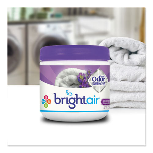 BRIGHT Air® wholesale. Super Odor Eliminator, Lavender And Fresh Linen, Purple, 14 Oz, 6-carton. HSD Wholesale: Janitorial Supplies, Breakroom Supplies, Office Supplies.