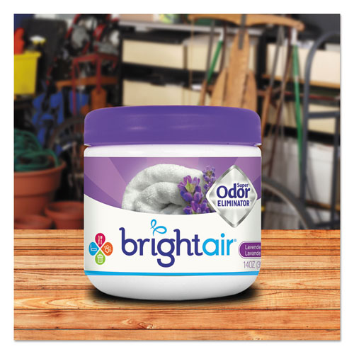 BRIGHT Air® wholesale. Super Odor Eliminator, Lavender And Fresh Linen, Purple, 14 Oz. HSD Wholesale: Janitorial Supplies, Breakroom Supplies, Office Supplies.