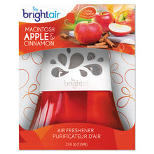 Load image into Gallery viewer, BRIGHT Air® wholesale. Scented Oil Air Freshener, Macintosh Apple And Cinnamon, Red, 2.5 Oz, 6-carton. HSD Wholesale: Janitorial Supplies, Breakroom Supplies, Office Supplies.