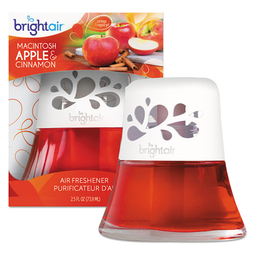 BRIGHT Air® wholesale. Scented Oil Air Freshener, Macintosh Apple And Cinnamon, Red, 2.5 Oz. HSD Wholesale: Janitorial Supplies, Breakroom Supplies, Office Supplies.