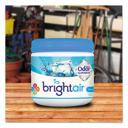 BRIGHT Air® wholesale. Super Odor Eliminator, Cool And Clean, Blue, 14 Oz. HSD Wholesale: Janitorial Supplies, Breakroom Supplies, Office Supplies.