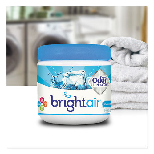 BRIGHT Air® wholesale. Super Odor Eliminator, Cool And Clean, Blue, 14 Oz. HSD Wholesale: Janitorial Supplies, Breakroom Supplies, Office Supplies.