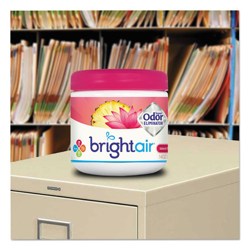 BRIGHT Air® wholesale. Super Odor Eliminator, Island Nectar And Pineapple, Pink, 14 Oz, 6-carton. HSD Wholesale: Janitorial Supplies, Breakroom Supplies, Office Supplies.