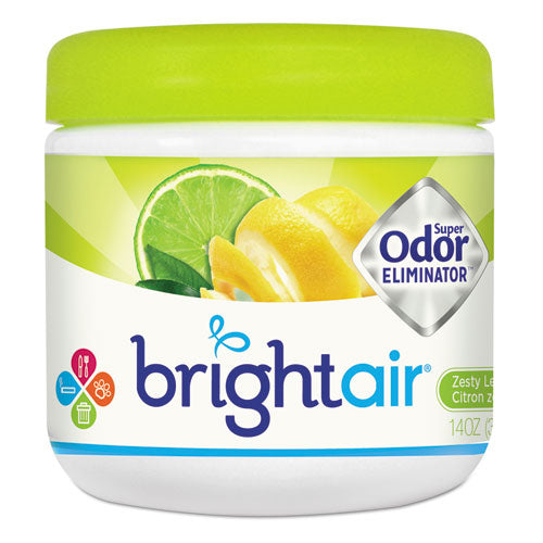 BRIGHT Air® wholesale. Super Odor Eliminator, Zesty Lemon And Lime, 14 Oz, 6-carton. HSD Wholesale: Janitorial Supplies, Breakroom Supplies, Office Supplies.