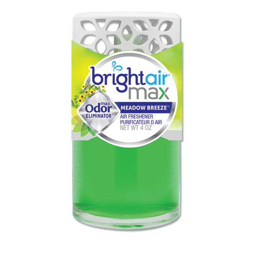 BRIGHT Air® wholesale. Max Scented Oil Air Freshener, Meadow Breeze, 4 Oz. HSD Wholesale: Janitorial Supplies, Breakroom Supplies, Office Supplies.