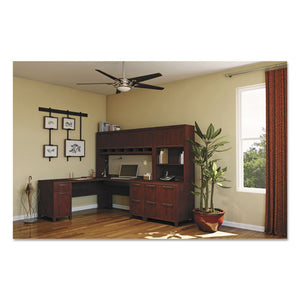 Bush® wholesale. Enterprise Collection L-desk Surface, 70.13" X 70.13" X 29.75", Harvest Cherry, (box 2 Of 2). HSD Wholesale: Janitorial Supplies, Breakroom Supplies, Office Supplies.