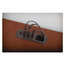 Bush® wholesale. Enterprise Collection Double Pedestal Desk, 60" X 28.63" X 29.75", Harvest Cherry, (box 1 Of 2). HSD Wholesale: Janitorial Supplies, Breakroom Supplies, Office Supplies.