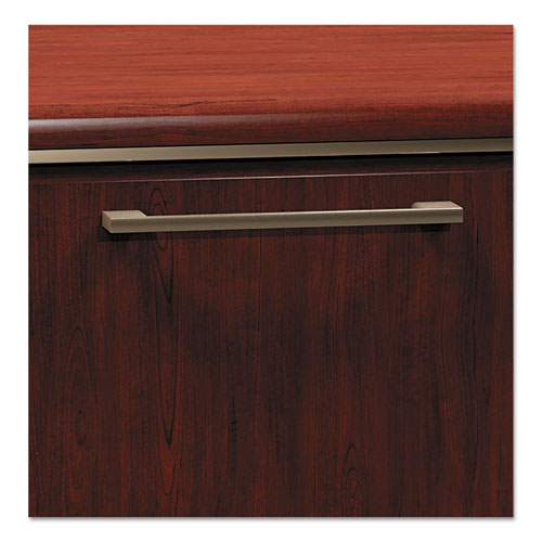 Bush® wholesale. Enterprise Collection Double Pedestal Desk, 70.13" X 28.63" X 29.75", Harvest Cherry, (box 2 Of 2). HSD Wholesale: Janitorial Supplies, Breakroom Supplies, Office Supplies.
