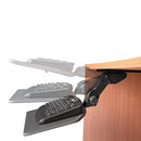 Bush® wholesale. Articulating Keyboard Tray Accessory, 24.63w X 22.25d, Galaxy. HSD Wholesale: Janitorial Supplies, Breakroom Supplies, Office Supplies.