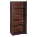 Bush® wholesale. Series C Collection 36w 5 Shelf Bookcase, Hansen Cherry. HSD Wholesale: Janitorial Supplies, Breakroom Supplies, Office Supplies.