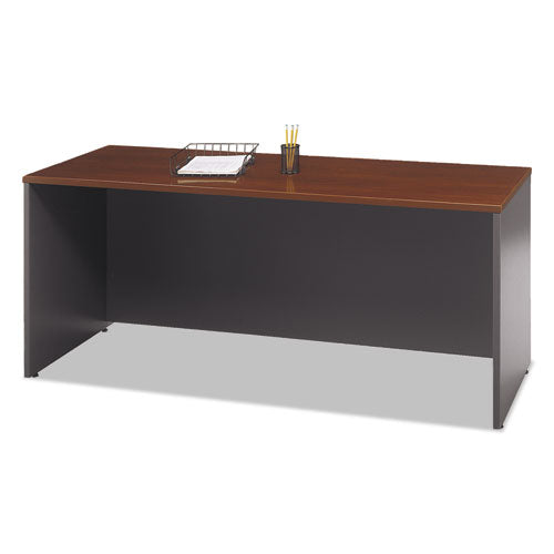 Bush® wholesale. Series C Collection 72w Credenza Shell, Hansen Cherry. HSD Wholesale: Janitorial Supplies, Breakroom Supplies, Office Supplies.