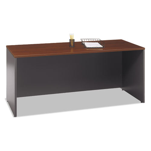 Bush® wholesale. Series C Collection 72w Credenza Shell, Hansen Cherry. HSD Wholesale: Janitorial Supplies, Breakroom Supplies, Office Supplies.