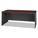 Bush® wholesale. Series C Collection Desk Shell, 71.13" X 29.38" X 29.88", Hansen Cherry-graphite Gray. HSD Wholesale: Janitorial Supplies, Breakroom Supplies, Office Supplies.