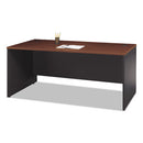 Bush® wholesale. Series C Collection Desk Shell, 71.13" X 29.38" X 29.88", Hansen Cherry-graphite Gray. HSD Wholesale: Janitorial Supplies, Breakroom Supplies, Office Supplies.