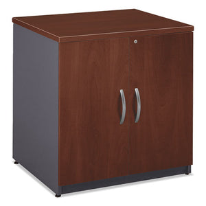 Bush® wholesale. Series C Collection 30w Storage Cabinet, Hansen Cherry. HSD Wholesale: Janitorial Supplies, Breakroom Supplies, Office Supplies.