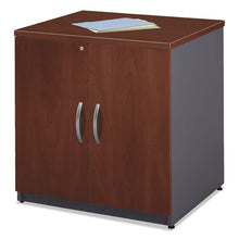 Load image into Gallery viewer, Bush® wholesale. Series C Collection 30w Storage Cabinet, Hansen Cherry. HSD Wholesale: Janitorial Supplies, Breakroom Supplies, Office Supplies.