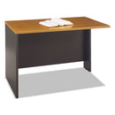 Bush® wholesale. Series C Collection 48w Return Bridge, Natural Cherry. HSD Wholesale: Janitorial Supplies, Breakroom Supplies, Office Supplies.