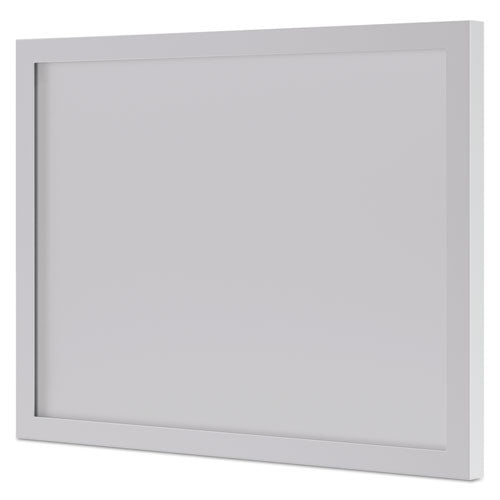 HON® wholesale. HON® Bl Series Frosted Glass Modesty Panel, 39.5w X 0.13d X 27.25h, Silver-frosted. HSD Wholesale: Janitorial Supplies, Breakroom Supplies, Office Supplies.