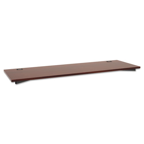 HON® wholesale. HON® Manage Series Worksurface, 72" X 23.5" X 1", Chestnut. HSD Wholesale: Janitorial Supplies, Breakroom Supplies, Office Supplies.
