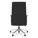 HON® wholesale. HON® Define Executive High-back Leather Chair, Supports Up To 250 Lbs., Black Seat-black Back, Polished Chrome Base. HSD Wholesale: Janitorial Supplies, Breakroom Supplies, Office Supplies.