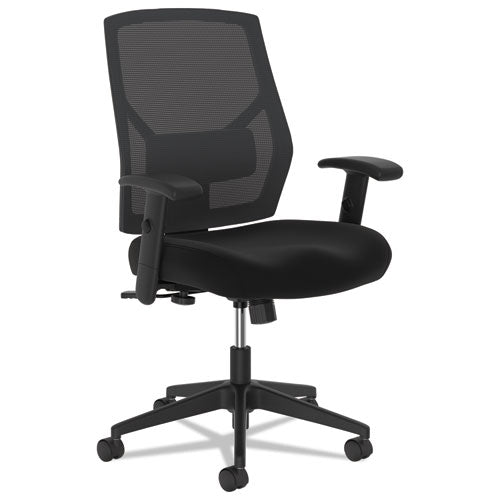 HON® wholesale. HON® Vl581 High-back Task Chair, Supports Up To 250 Lbs., Black Seat-black Back, Black Base. HSD Wholesale: Janitorial Supplies, Breakroom Supplies, Office Supplies.